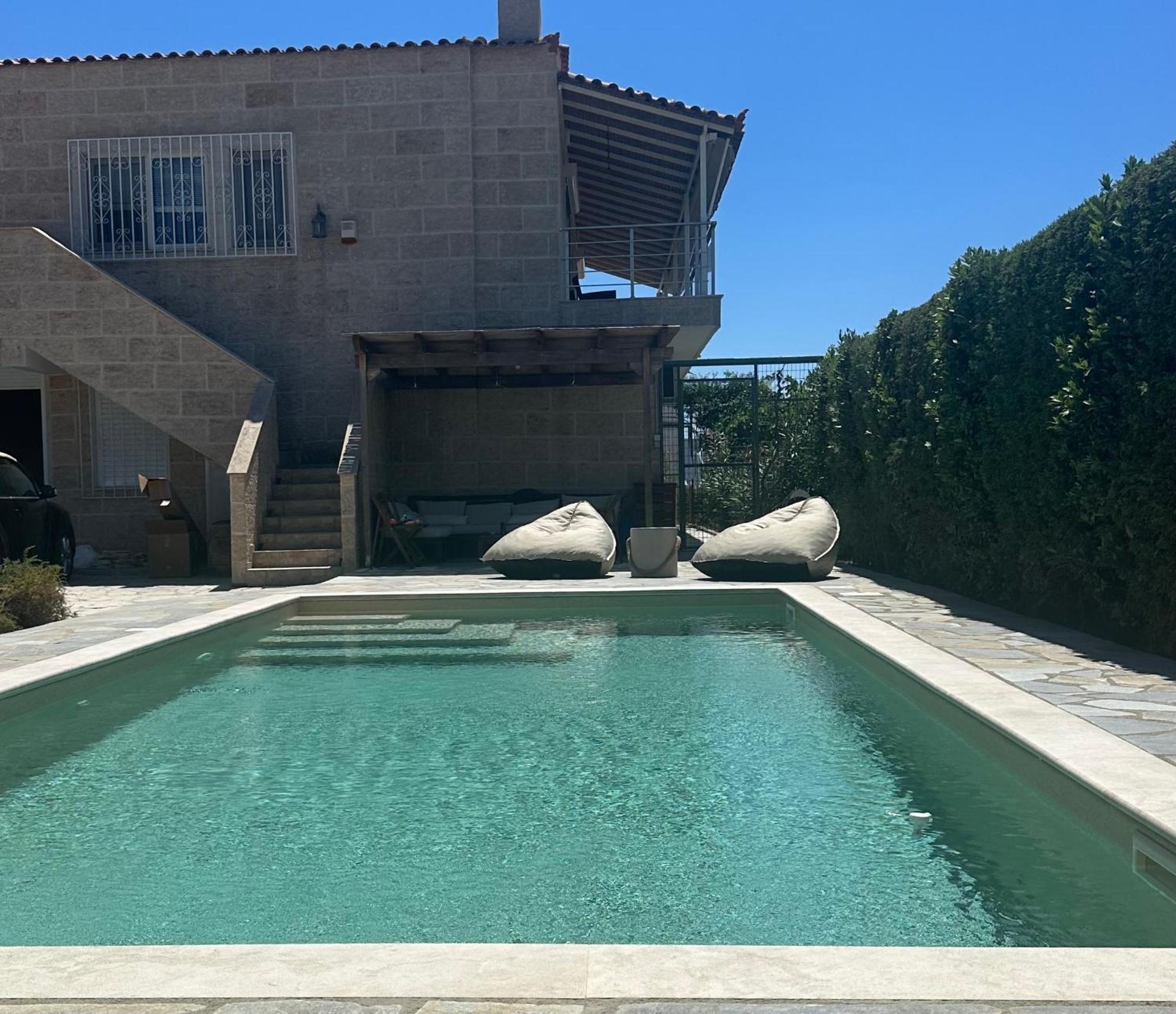 Villa Agia Marina 5M Walk To The Beach With Private Pool エクステリア 写真