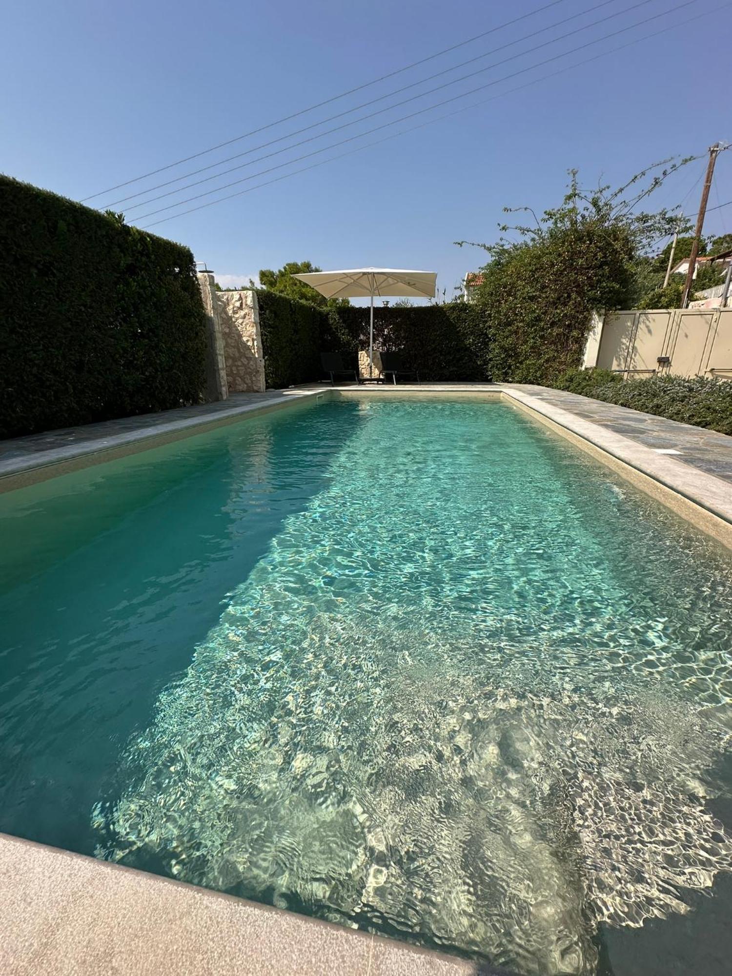 Villa Agia Marina 5M Walk To The Beach With Private Pool エクステリア 写真